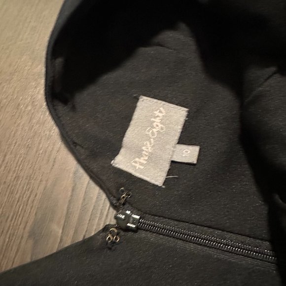 Phase Eight Size 6 Fitted Black Floral Dress - Picture 8 of 9